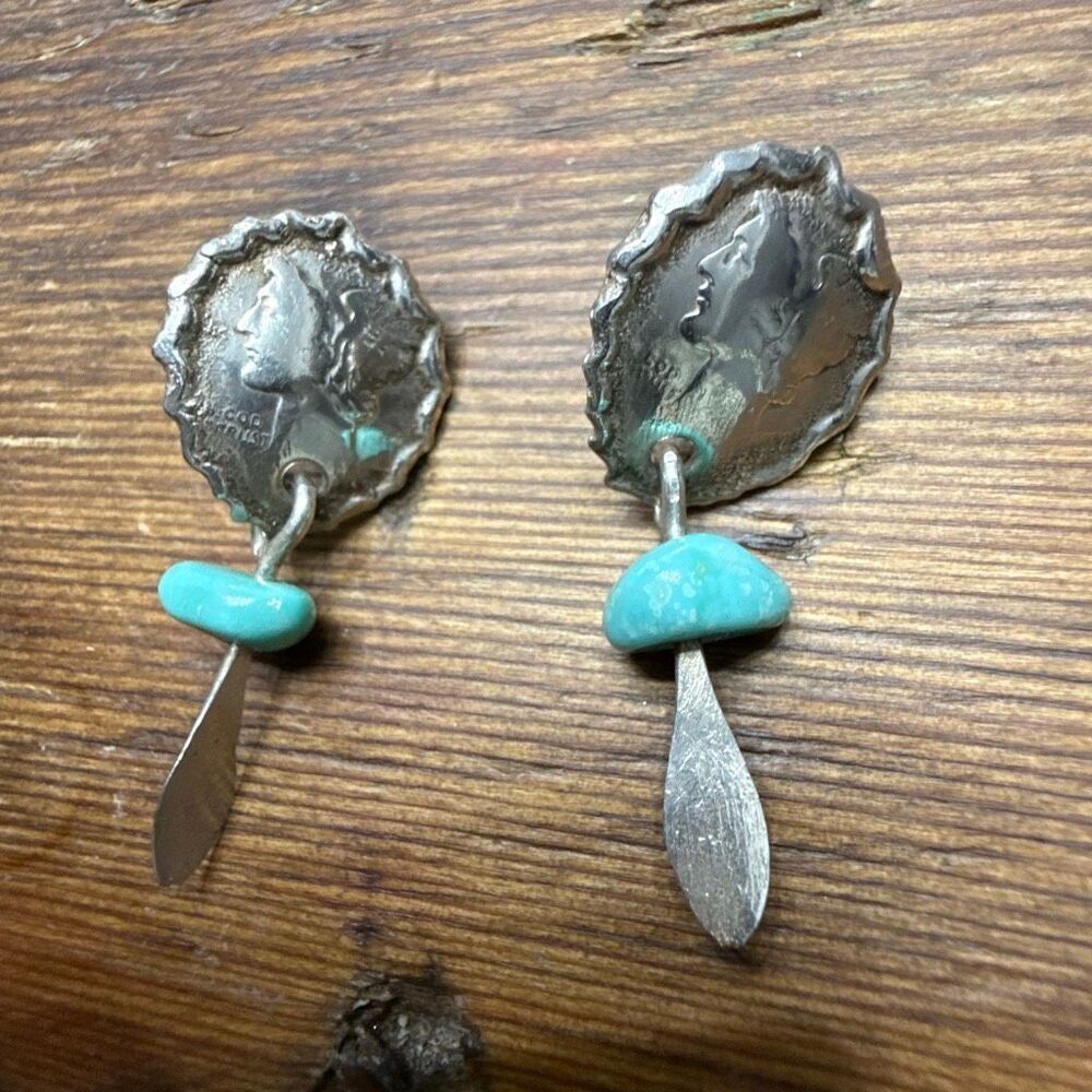 Mercury dimes earrings